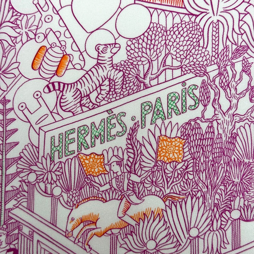 Animapolis - FOULARD HERMES 90 cm - Carré Society