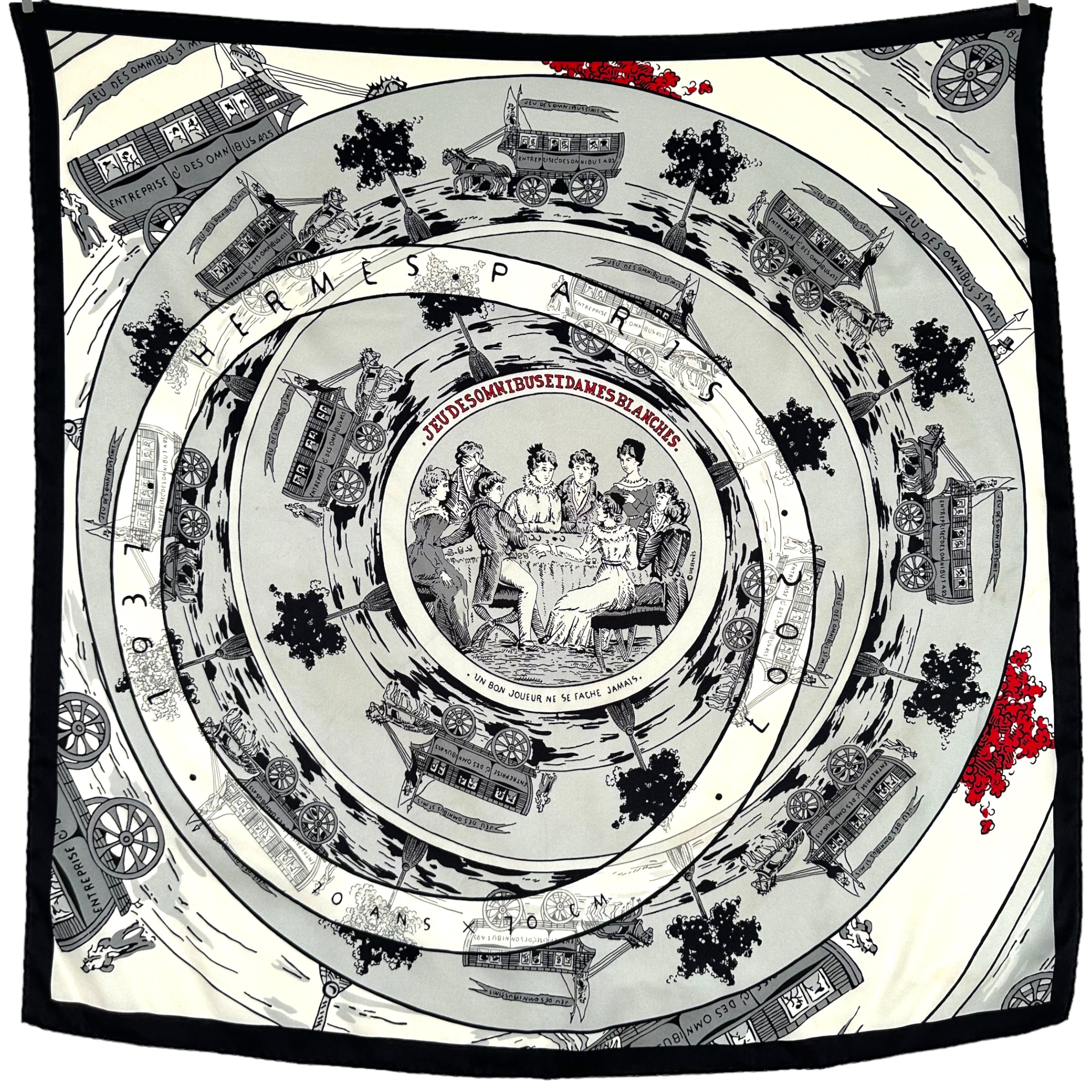 Omnibus Game - HERMES SCARF 70 CM