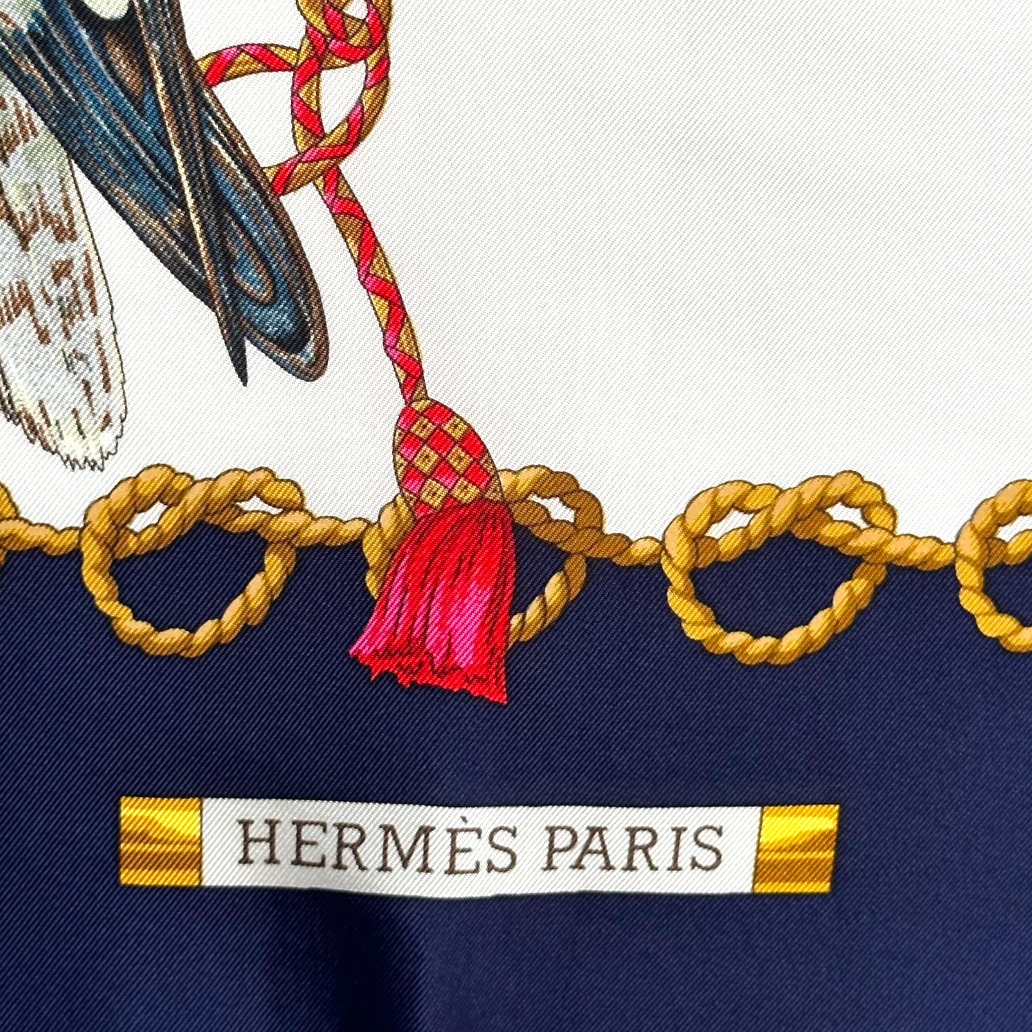 The King's Birds - HERMES SCARF 90 CM
