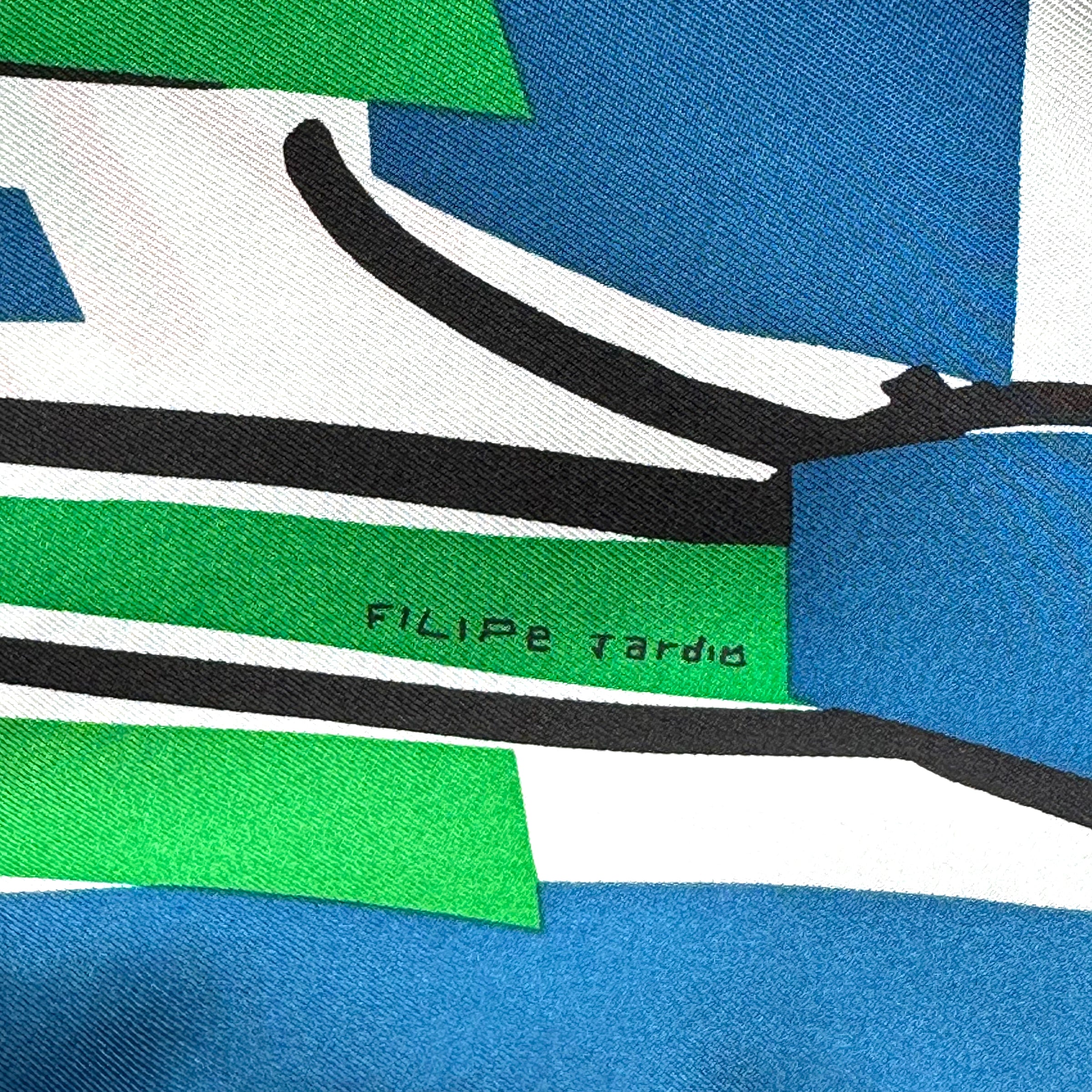 Sea, Surf & Fun - HERMES 90 CM SCARF