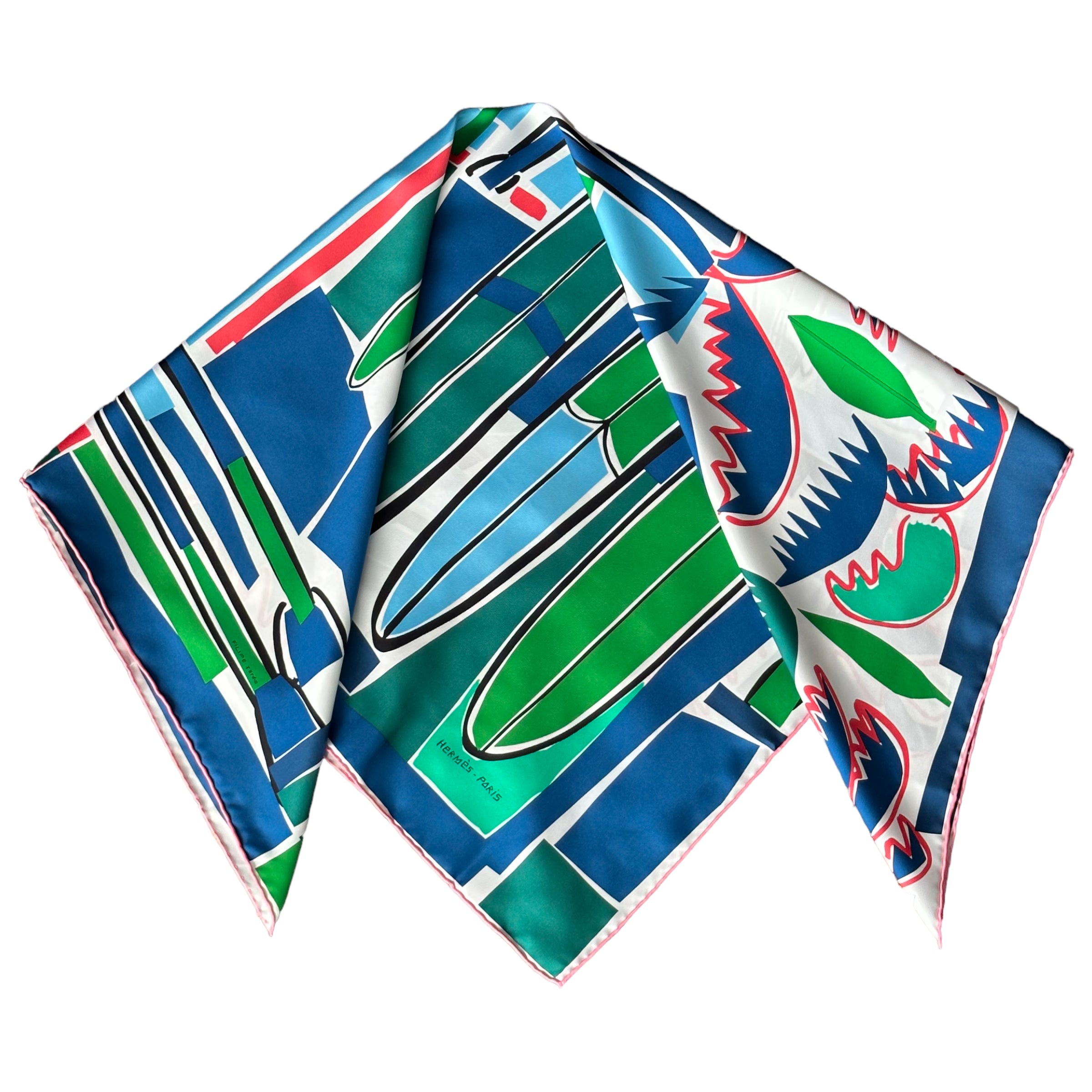 Sea, Surf & Fun - HERMES 90 CM SCARF
