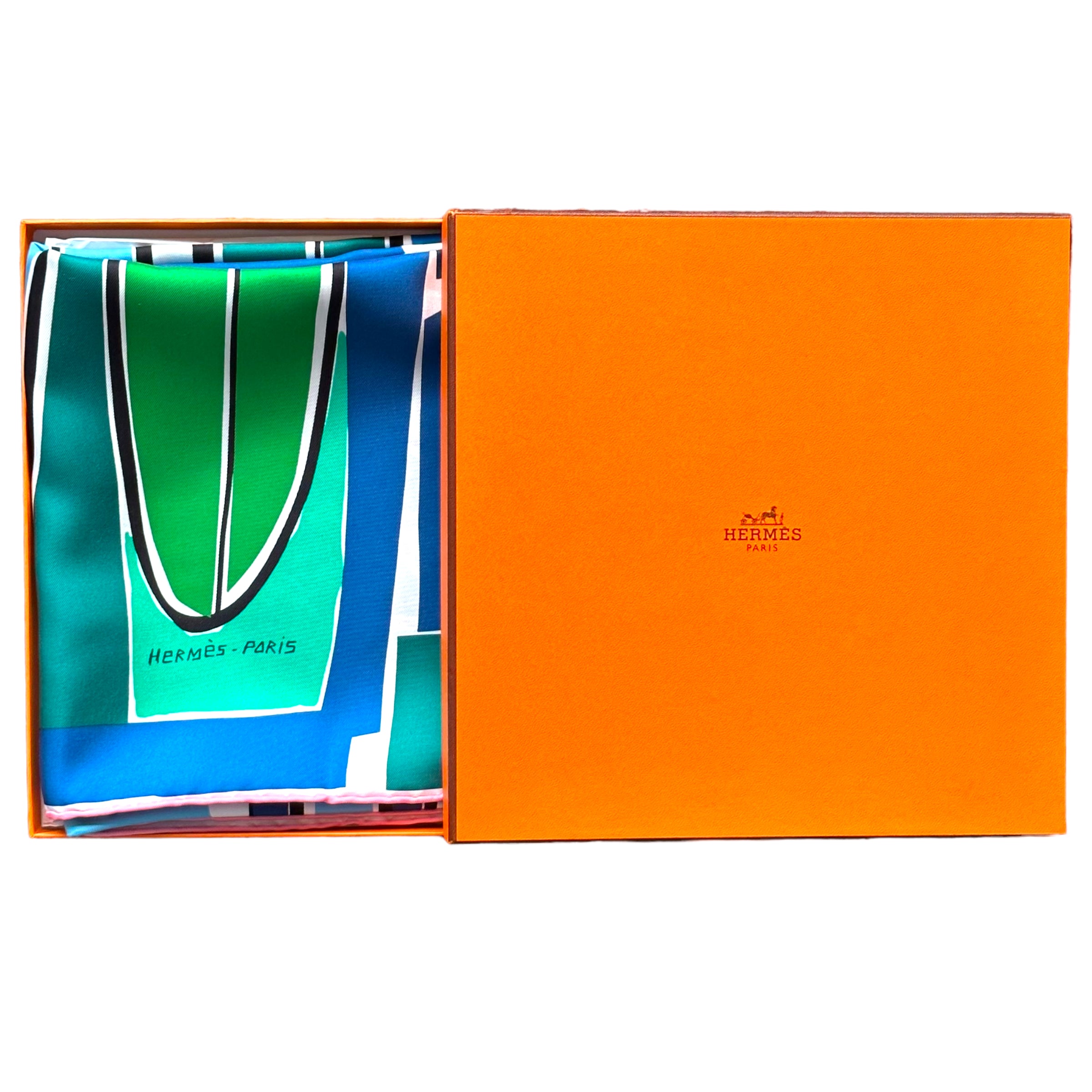 Sea, Surf & Fun - HERMES 90 CM SCARF