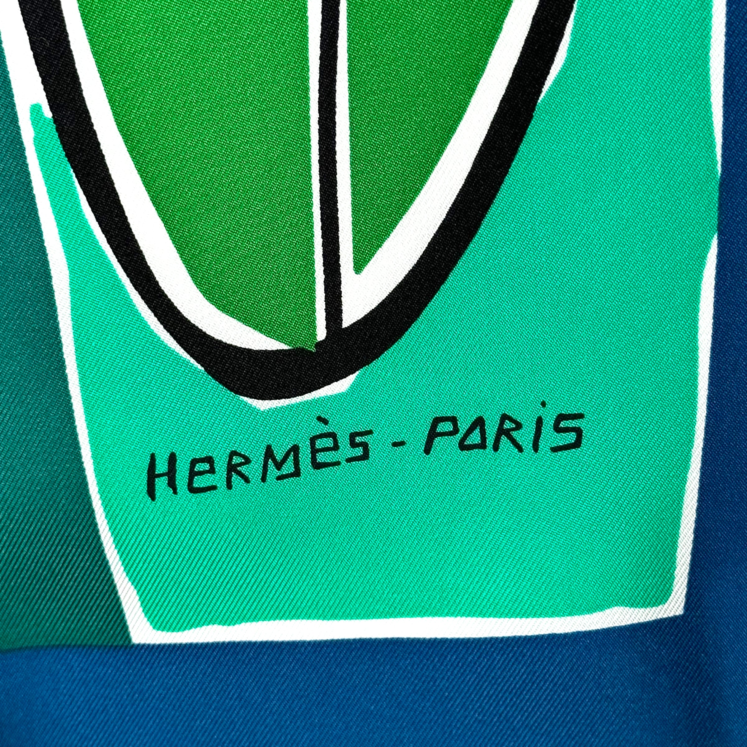 Sea, Surf & Fun - HERMES 90 CM SCARF