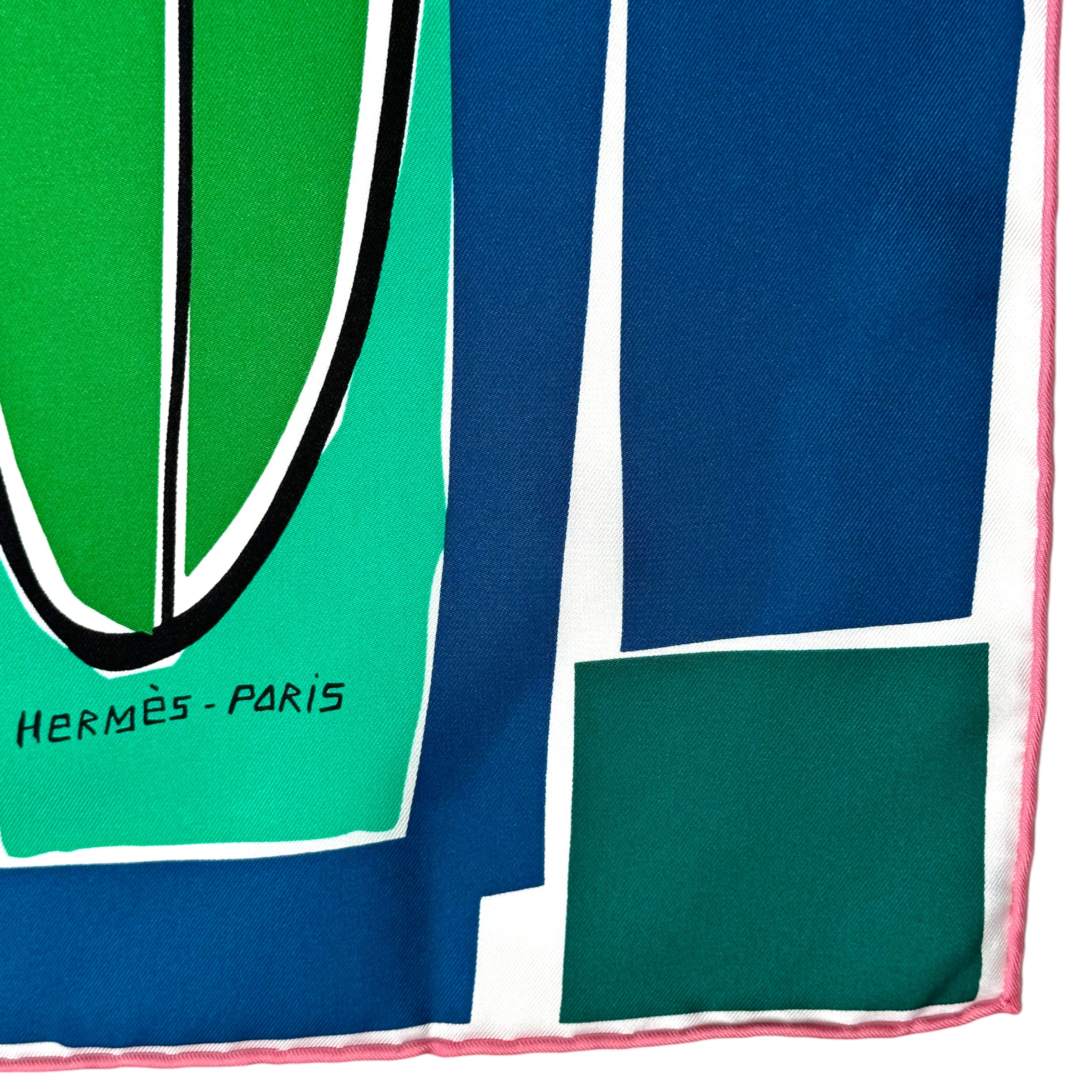 Sea, Surf & Fun - HERMES 90 CM SCARF
