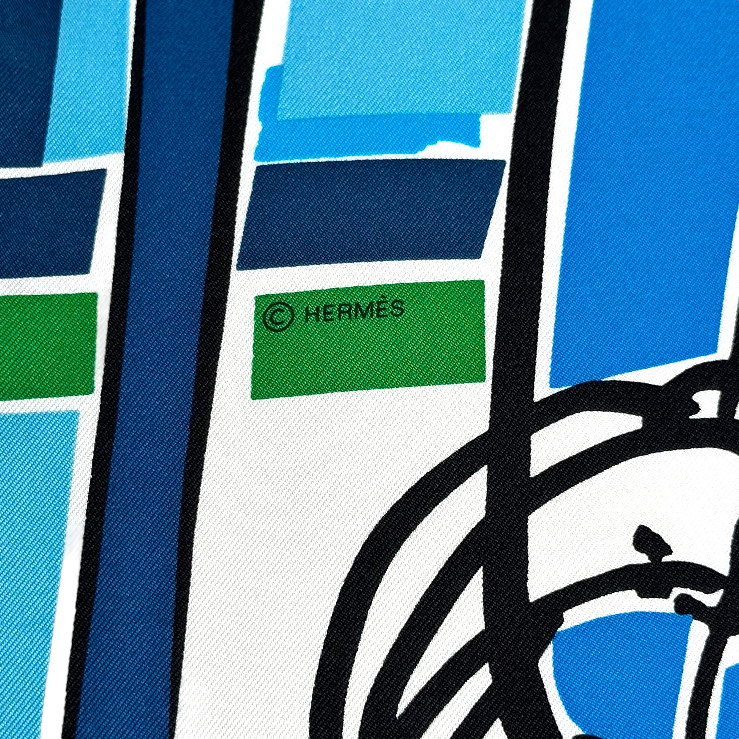 Sea, Surf & Fun - HERMES 90 CM SCARF