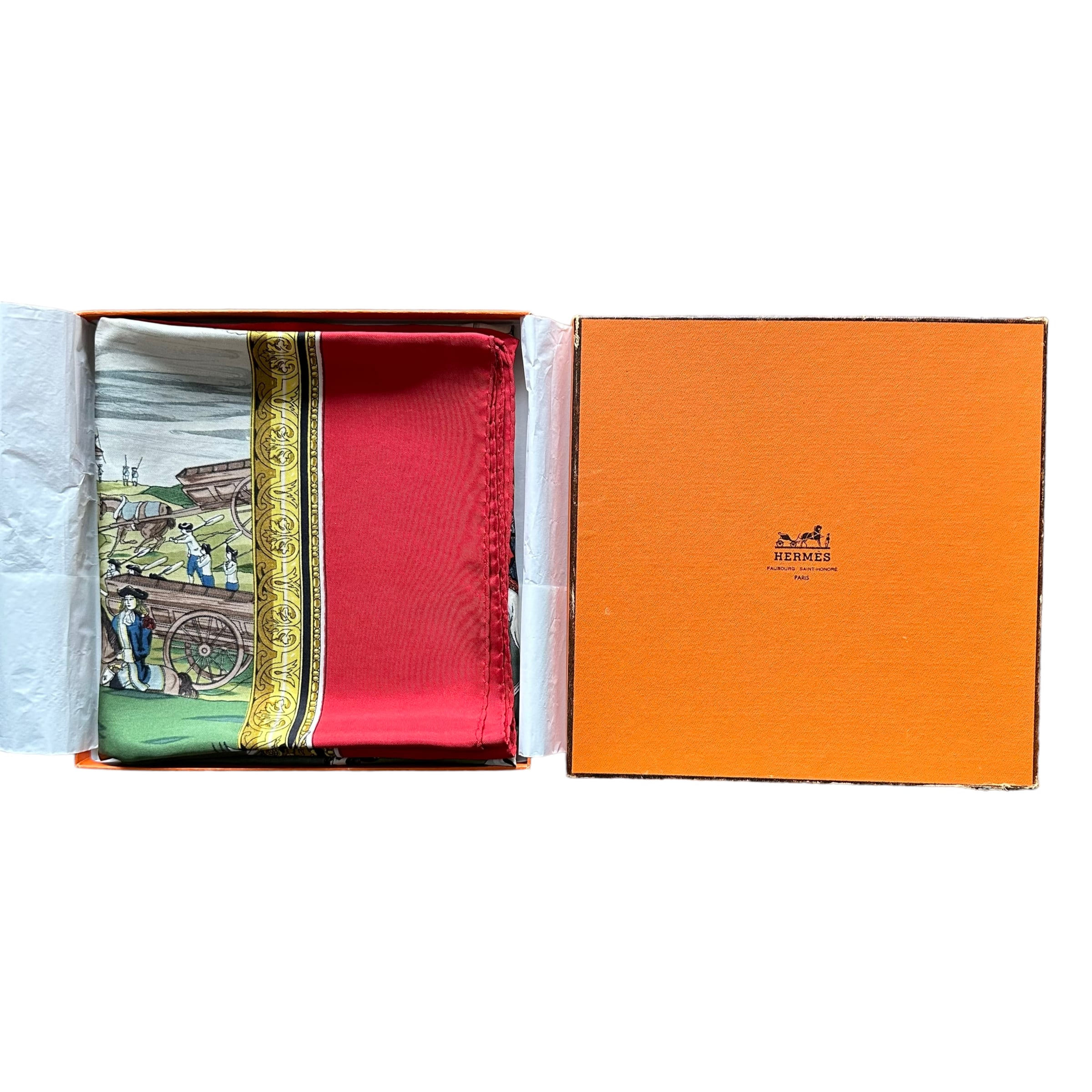 Armies in the Field (after Juan Dolivar) - Carré Hermès 90