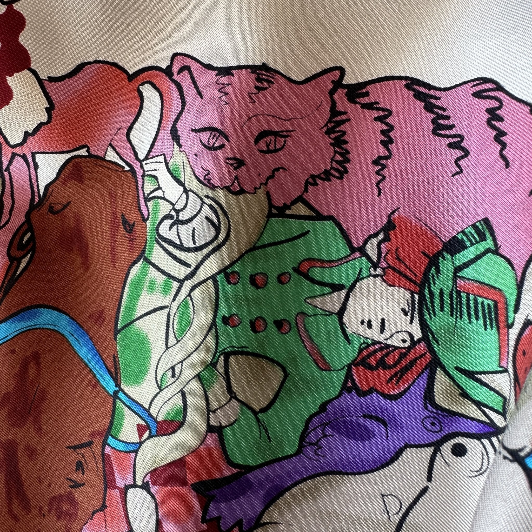 Metamorphoses of Hermes - HERMES SCARF 90 CM