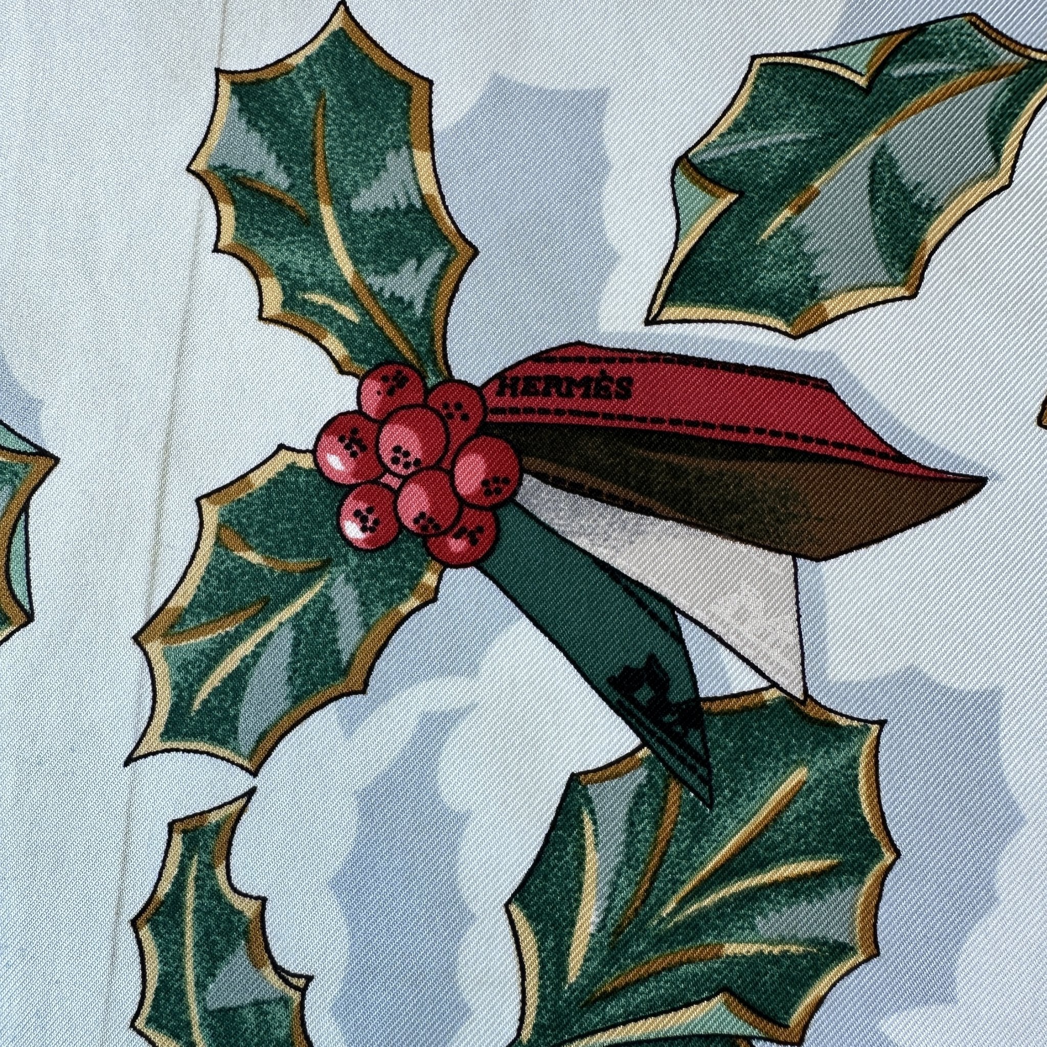 Old-Fashioned Snow - HERMES SCARF 90 CM