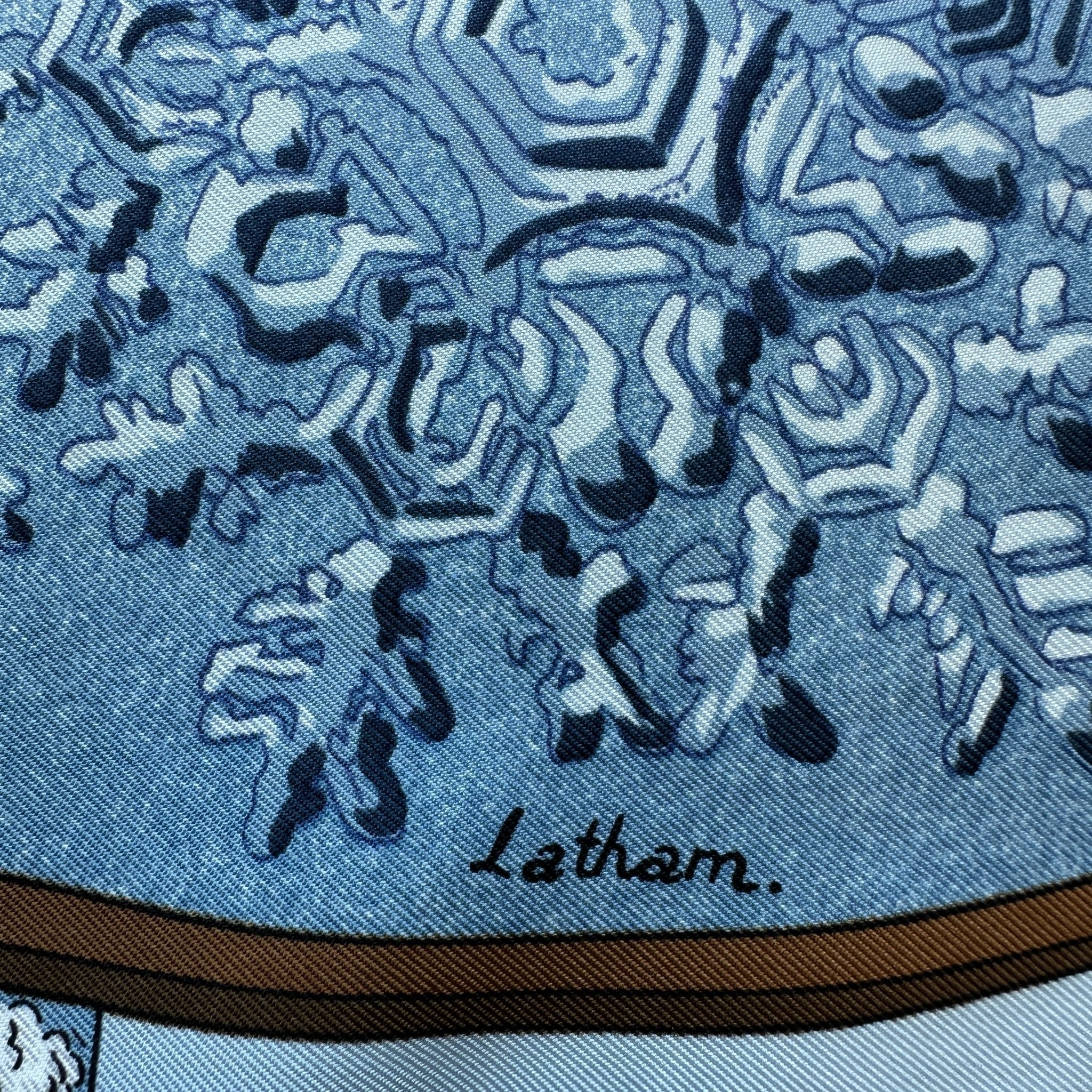 Old-Fashioned Snow - HERMES SCARF 90 CM