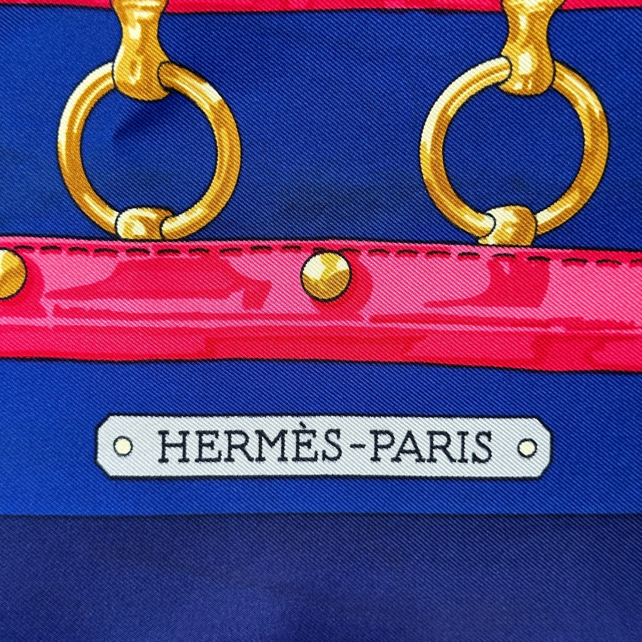 Aux champs - FOULARD HERMES 90 CM - Carré Society