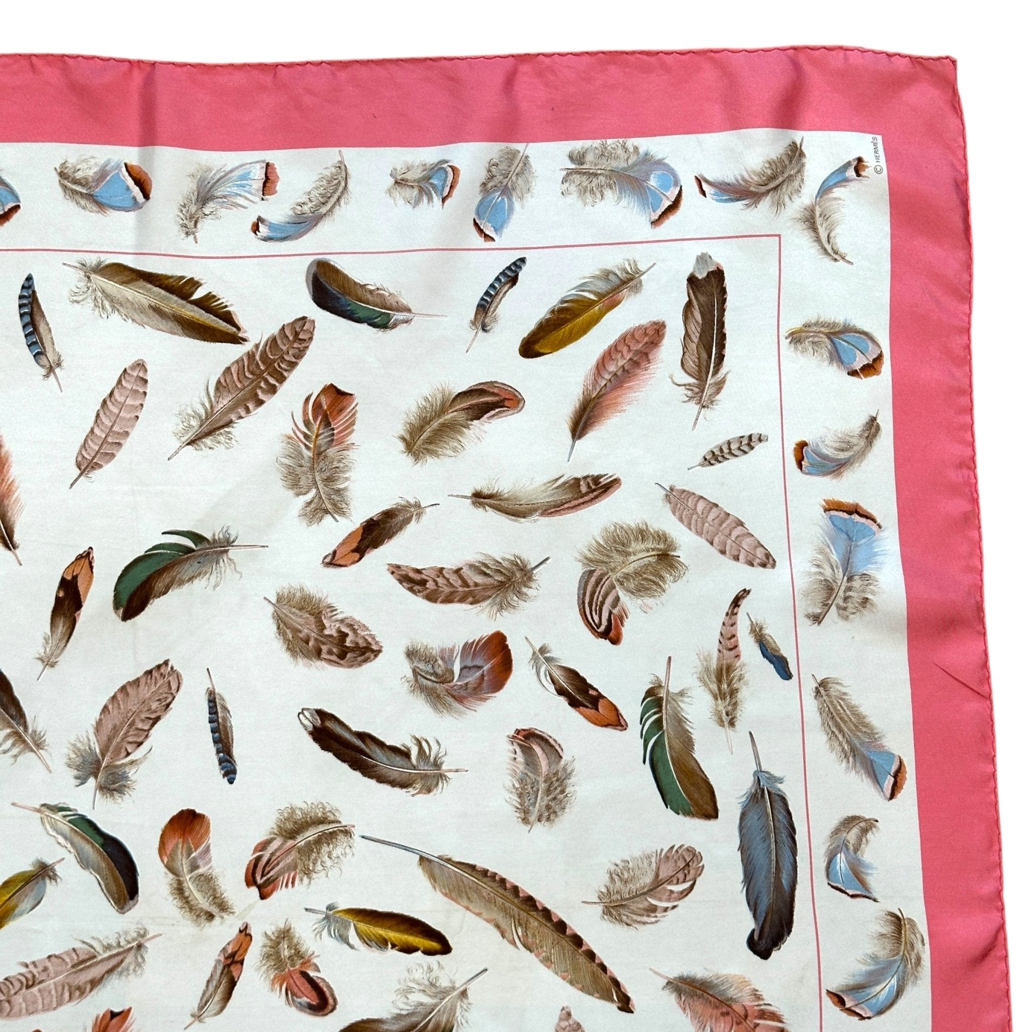 foulard carre hermes rose