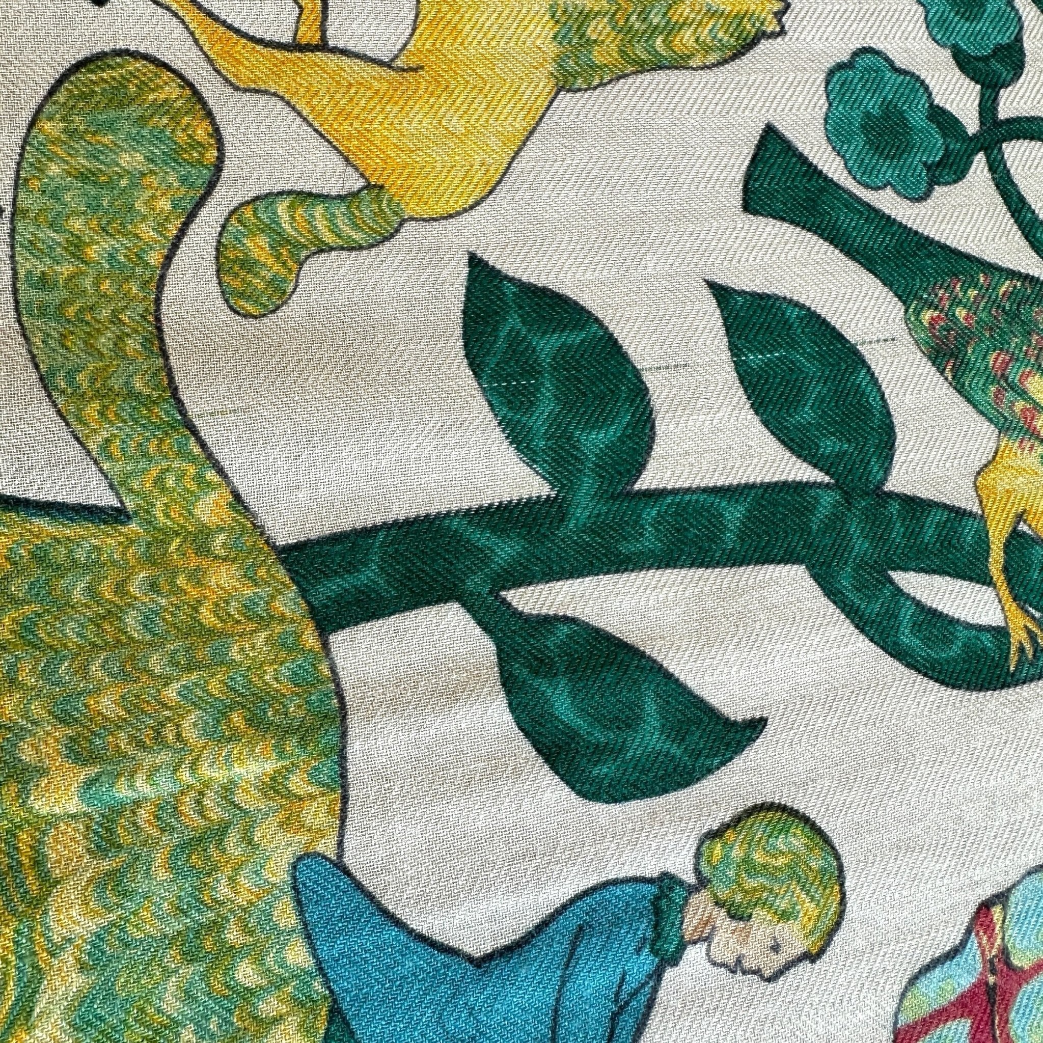 zoom sur un petit fil tiré