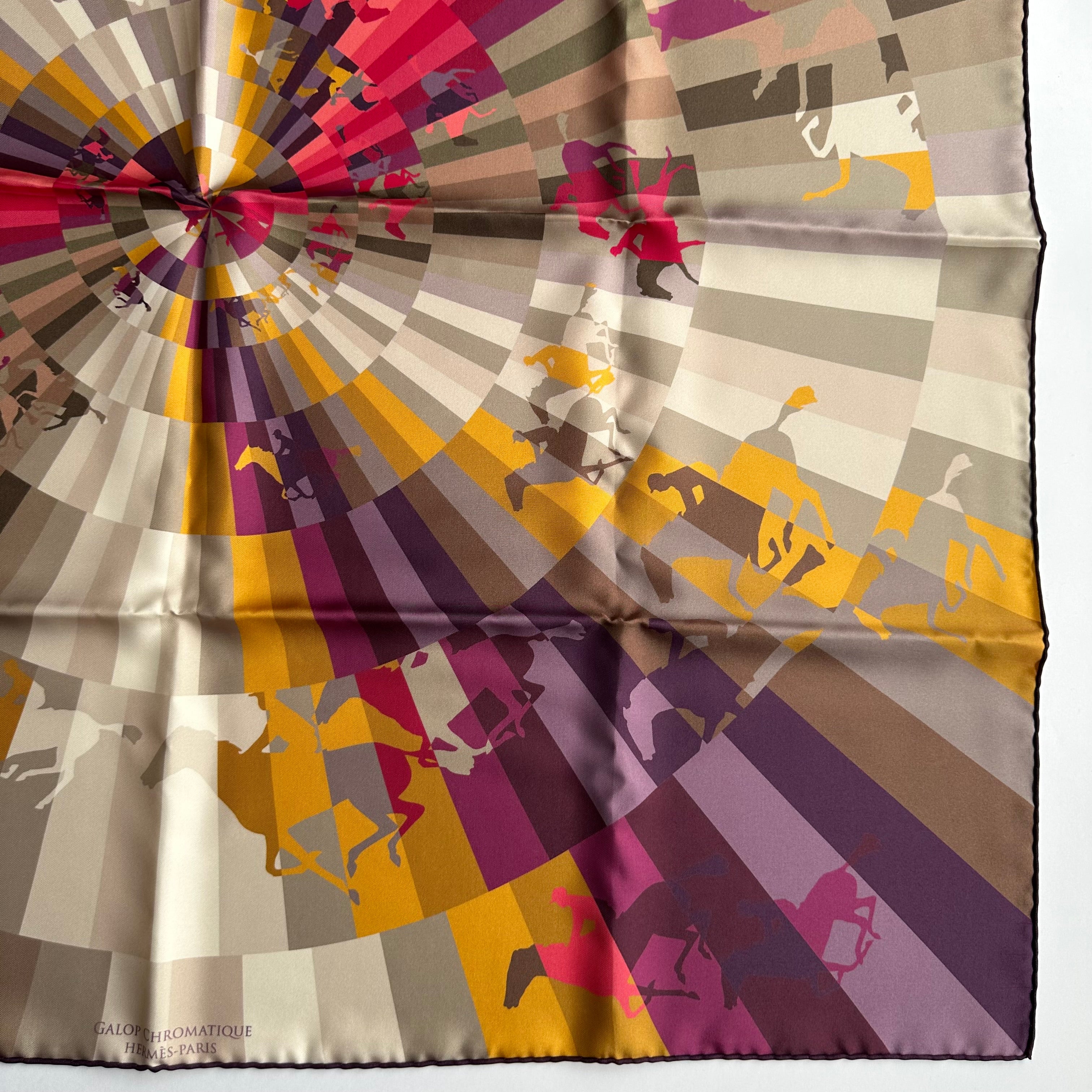 Chromatic Gallop - HERMES SCARF 90 CM